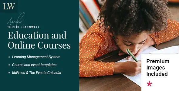 LearnWell – Education WordPress Theme