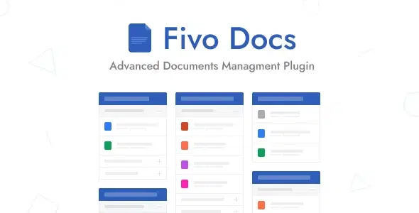 Fivo Docs – WordPress Documents and Attachments Manager