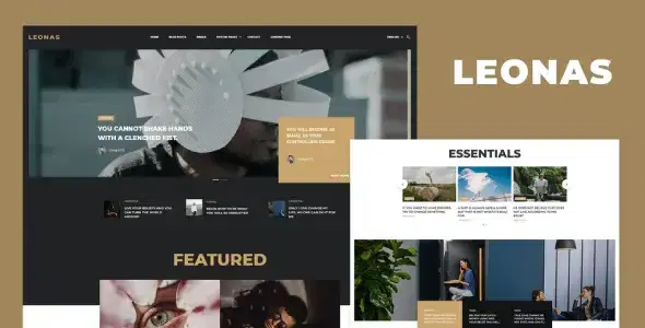 Leonas – Blog & Magazine Elementor Template Kit