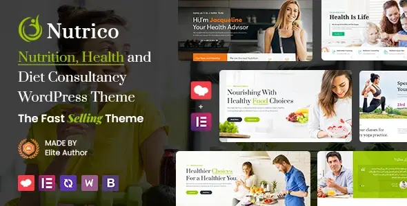 Nutrico – Nutrition Health Services WordPress Theme + Appointment Booking