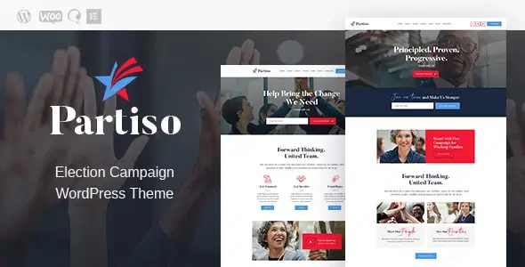 Partiso | Political WordPress Theme for Party & Candidate
