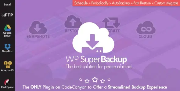 Super Backup & Clone – Migrate for WordPress