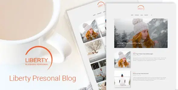 Liberty – A Clean Personal WordPress Blog Theme