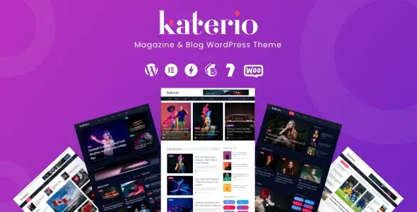 Katerio – Magazine & Blog WordPress Theme