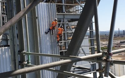 TeesRep Biomass Cladding Installation