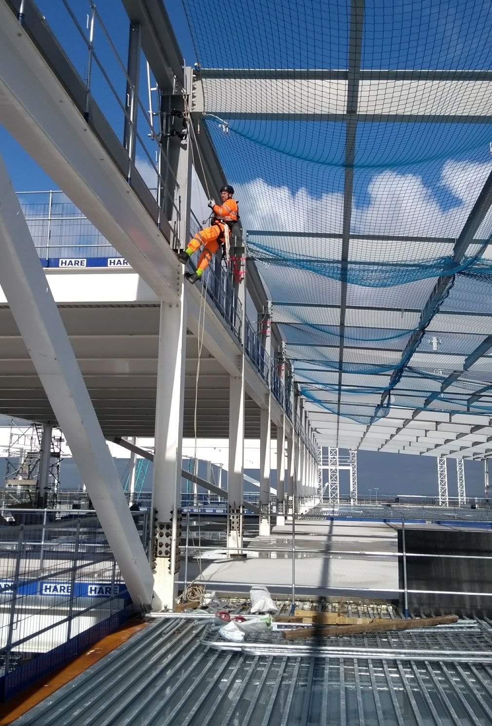 Manchester Airport Safety Netting and Edge Protection