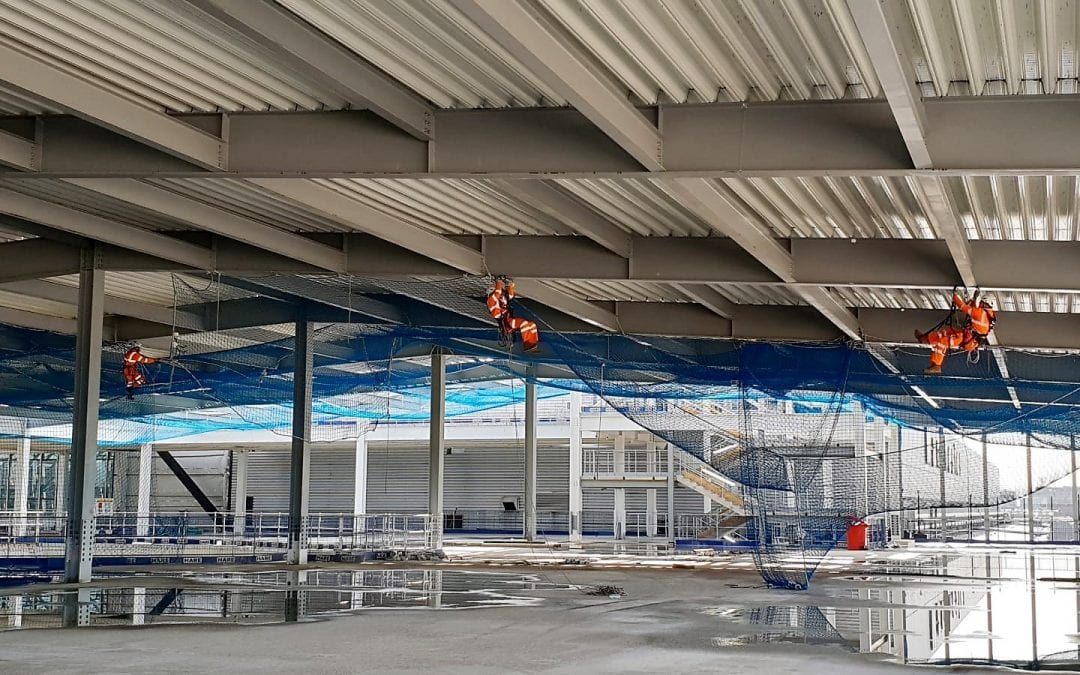 Manchester Airport Safety Netting and Edge Protection