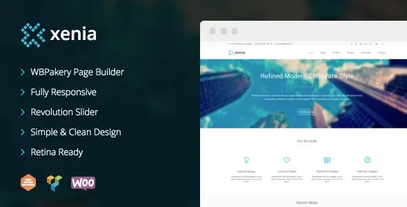Xenia – Refined WordPress Corporate Theme
