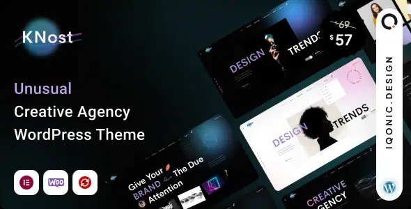 Knost – Creative Agency & Portfolio WordPress Theme