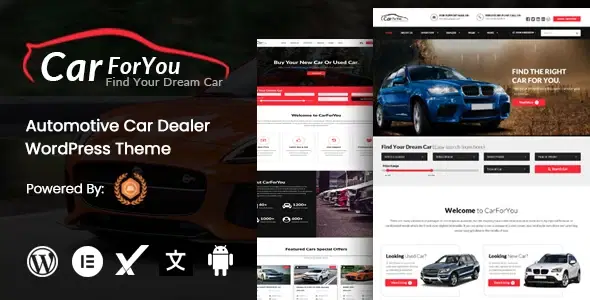 CarForYou- Automotive Car Dealer WordPress Theme