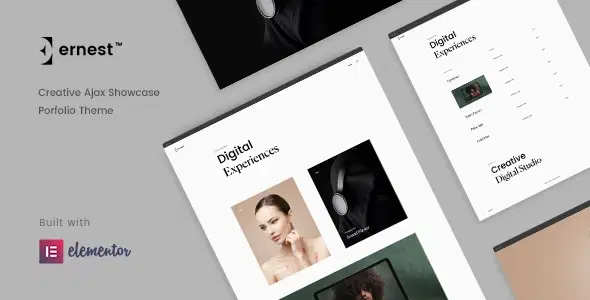 Ernest – Creative Portfolio WordPress Theme