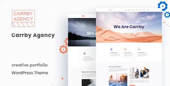 Carrby – Agency Portfolio WordPress Theme