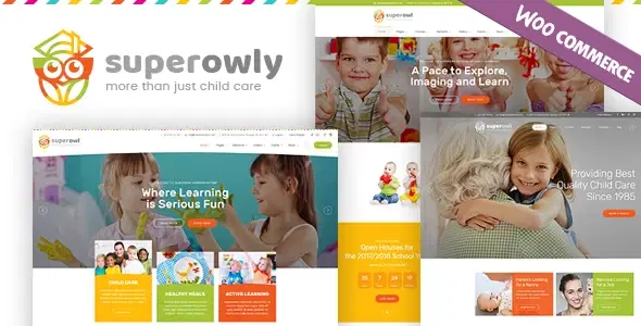 SuperOwly – Kids WordPress Theme