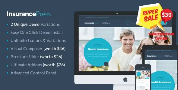 Insurance Agency WordPress Theme