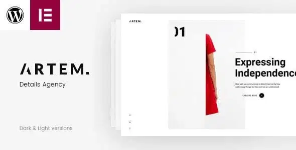 ARTEM – Digital Agency WordPress Theme