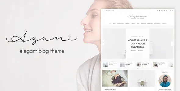 Azumi – Elegant Blog Theme