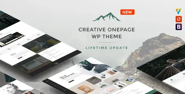 Luvaniz – Creative One Page WordPress Theme