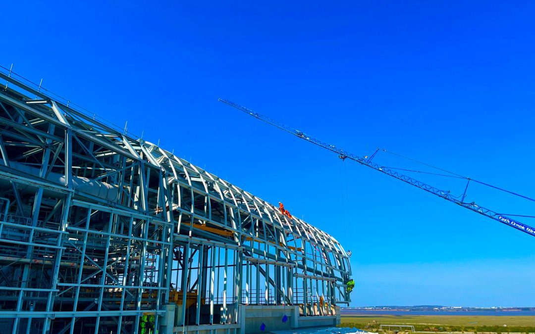 Rope Access Steel Erection – Protos Energy from Waste Plant