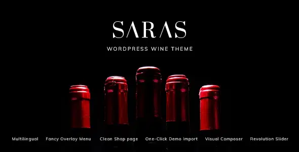 Saras – Wine WordPress Theme
