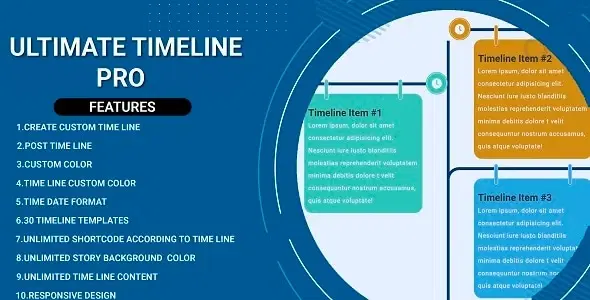 Ultimate Timeline – Responsive Timeline History