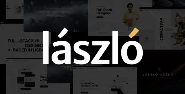 Laszlo – Creative Agency & Portfolio Lottie WordPress Theme
