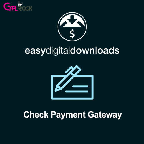 Easy Digital Downloads Check Payment Gateway