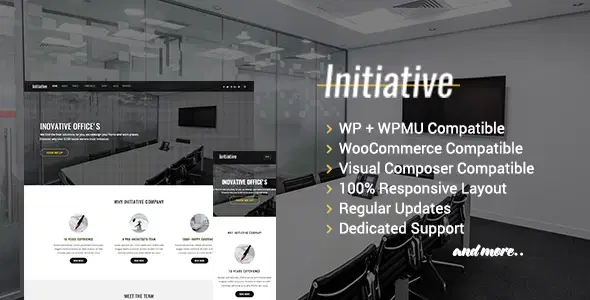 Initiative – Interior Design & Architect Company WordPress Theme