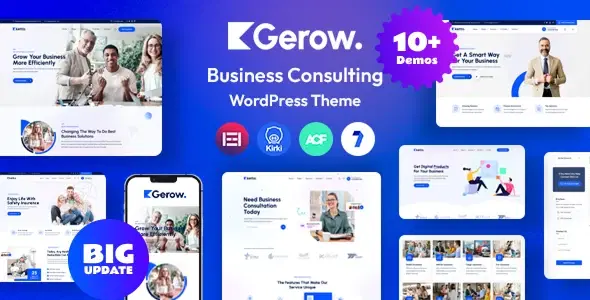 Gerow – Business Consulting WordPress Theme