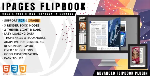 iPages – FlipBook Image & PDF Viewer for WordPress