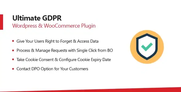 Ultimate GDPR Compliance Plugin for WordPress & WooCommerce