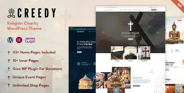 Creedy – Religion WordPress Theme