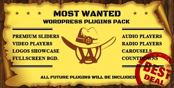 Most Wanted WordPress Plugins Pack