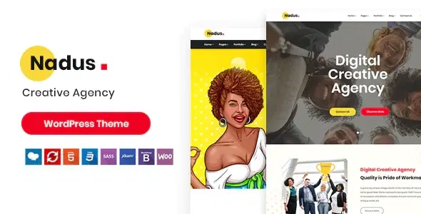 Nadus – Creative WordPress Theme