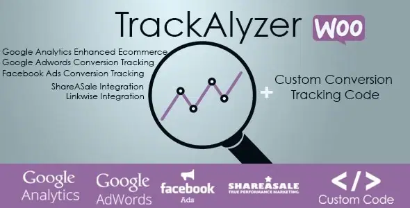 TrackAlyzer – Analytics & Custom Tracking Code for WooCommerce