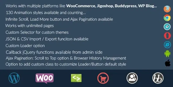 Animated Infinite Scroll – WordPress Plugin