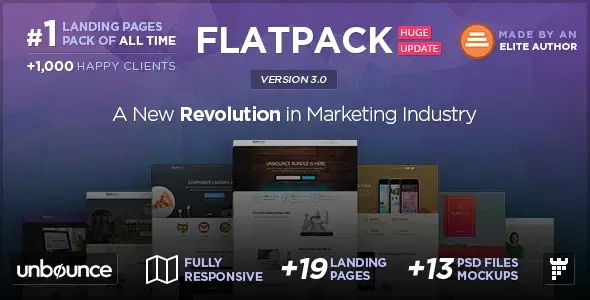 FLATPACK – Multipurpose Unbounce Pack
