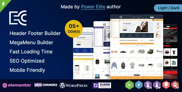 eCode WP – Multipurpose WooCommerce Elementor Theme
