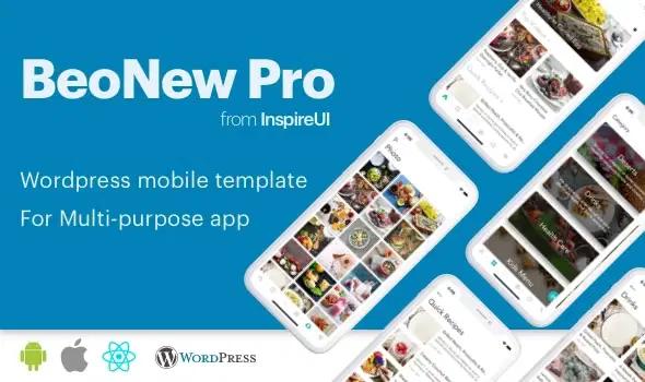 BeoNews Pro – React Native mobile app for WordPress