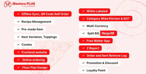 iRestora PLUS – Next Gen Restaurant POS