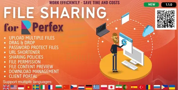 File Sharing module for Perfex CRM