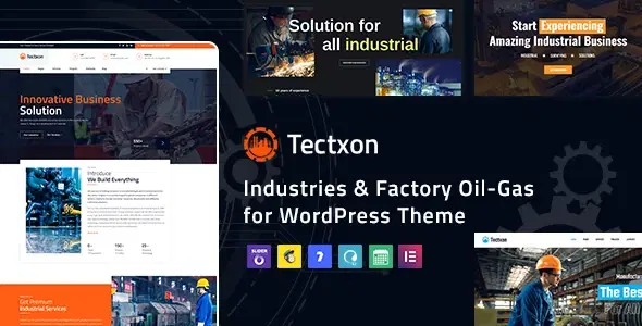Tectxon – Industry & Factory WordPress Theme