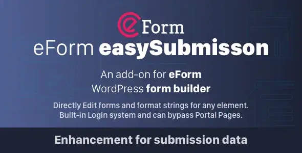 eForm easySubmission – Direct Form Edit & Extended Format String