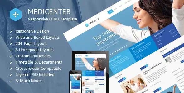 MediCenter – Health Medical Template