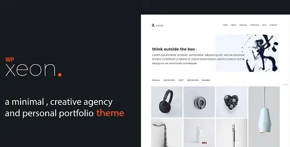Xeon – Minimal Portfolio WordPress Theme