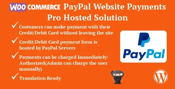 WooCommerce PayPal Website Payments Pro Hosted Solution