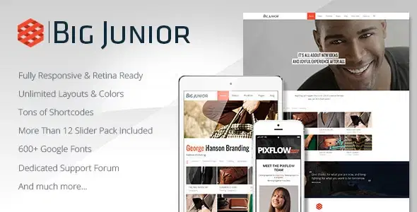 Big Junior – Multi-Purpose Responsive Theme