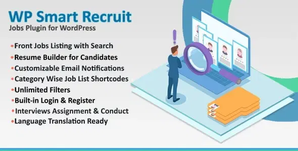 WP Smart Recruit – Jobs Plugin for WordPress