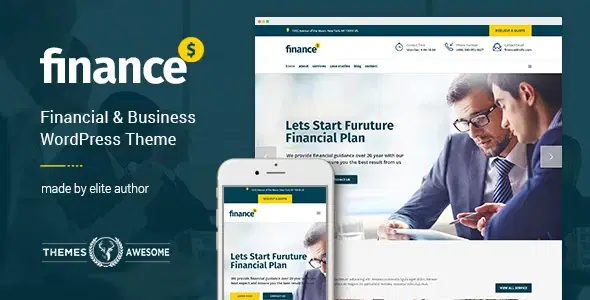 Finance – Business Accounting WordPress Theme