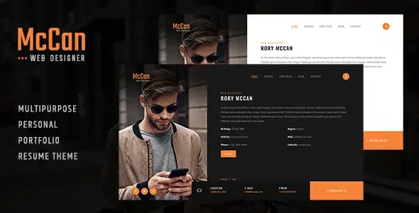 McCan – Portfolio WordPress Theme
