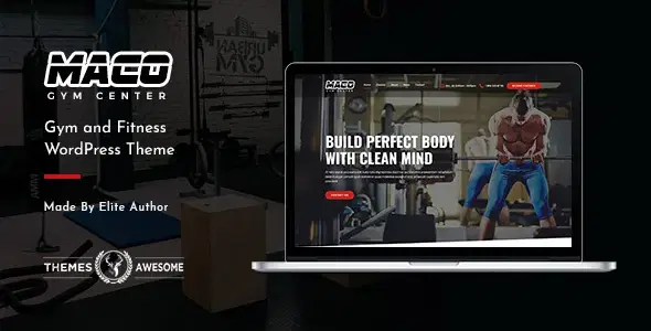 Maco | Gym and Fitness WordPress Theme